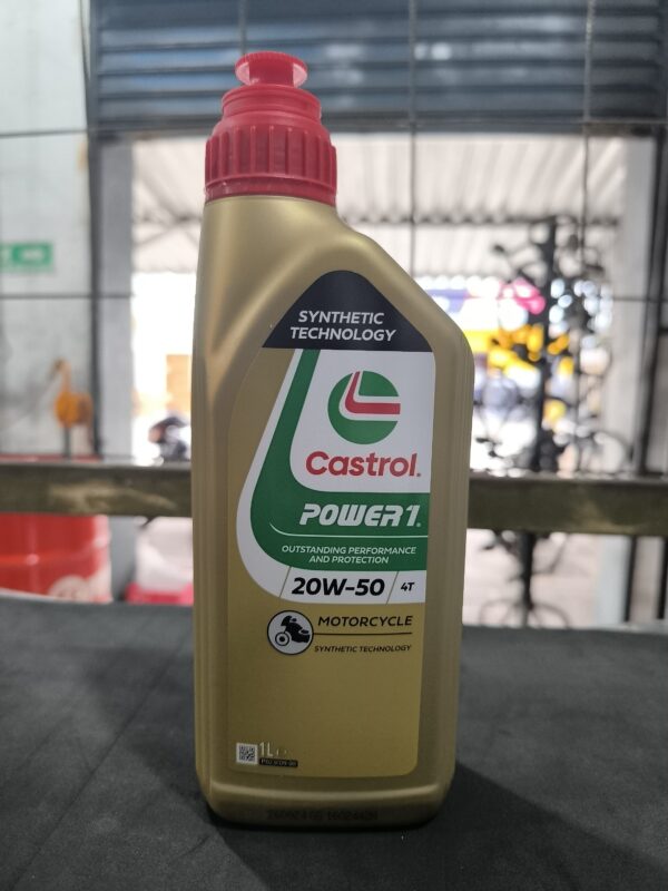 ACEITE CASTROL POWER 1 20W-50 4T 1L