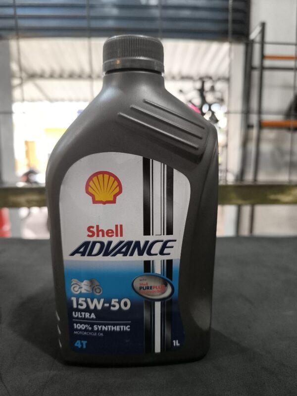 ACEITE SHELL ADVANCE 15W-50 4T 1L