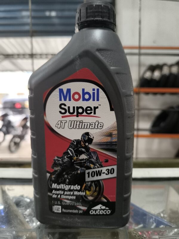 ACEITE MOBIL SUPER 10W-50 4T ULTIMATE 1L