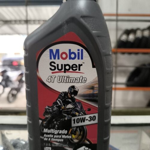 ACEITE MOBIL SUPER 10W-50 4T ULTIMATE 1L