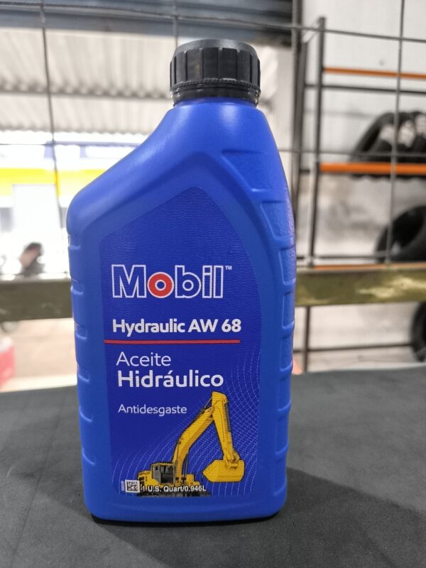 ACEITE MOBIL HIDRÁULICO AW 68 1L