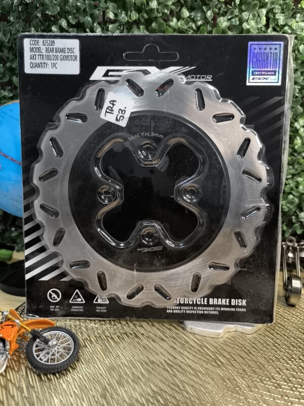 DISCO TRASERO AKT TTR 180/200/ GXMOTOR