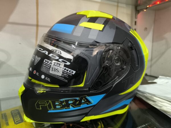 CASCO FIBRA CERTIFICADO ABATIBLE