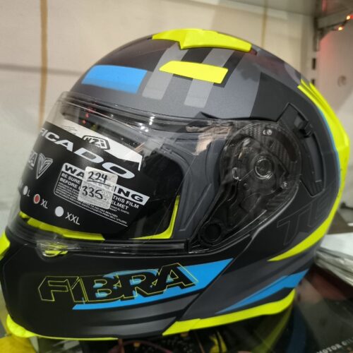 CASCO FIBRA CERTIFICADO ABATIBLE